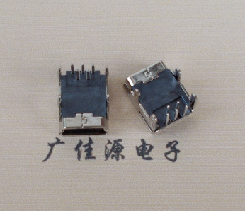 城區(qū)Mini usb 5p接口,迷你B型母座,四腳DIP插板,連接器