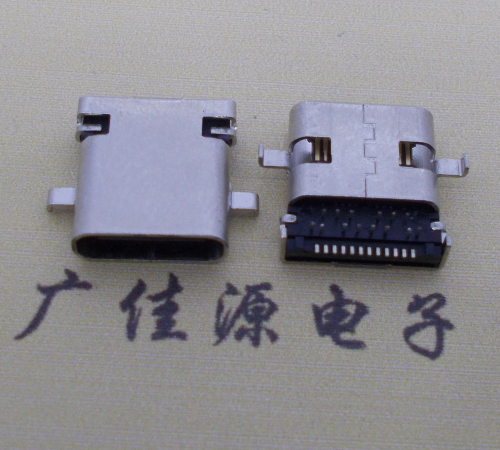 臥式type-c24p母座沉板1.1mm