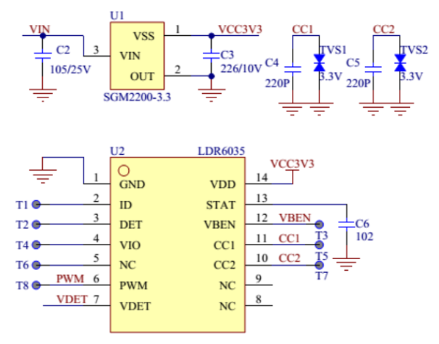 單德城type-c接口如何實(shí)現(xiàn)可充電可放電