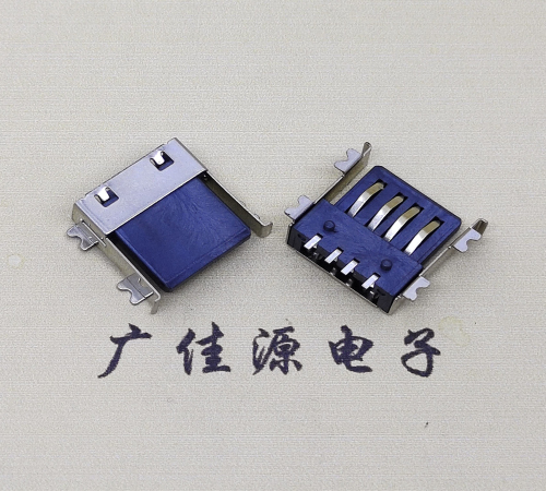 USB2.0臥式貼板A母