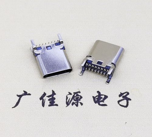 USB 3.1TYPE-C16Pin立貼母頭座子引腳接線正負(fù)級(jí)詳解